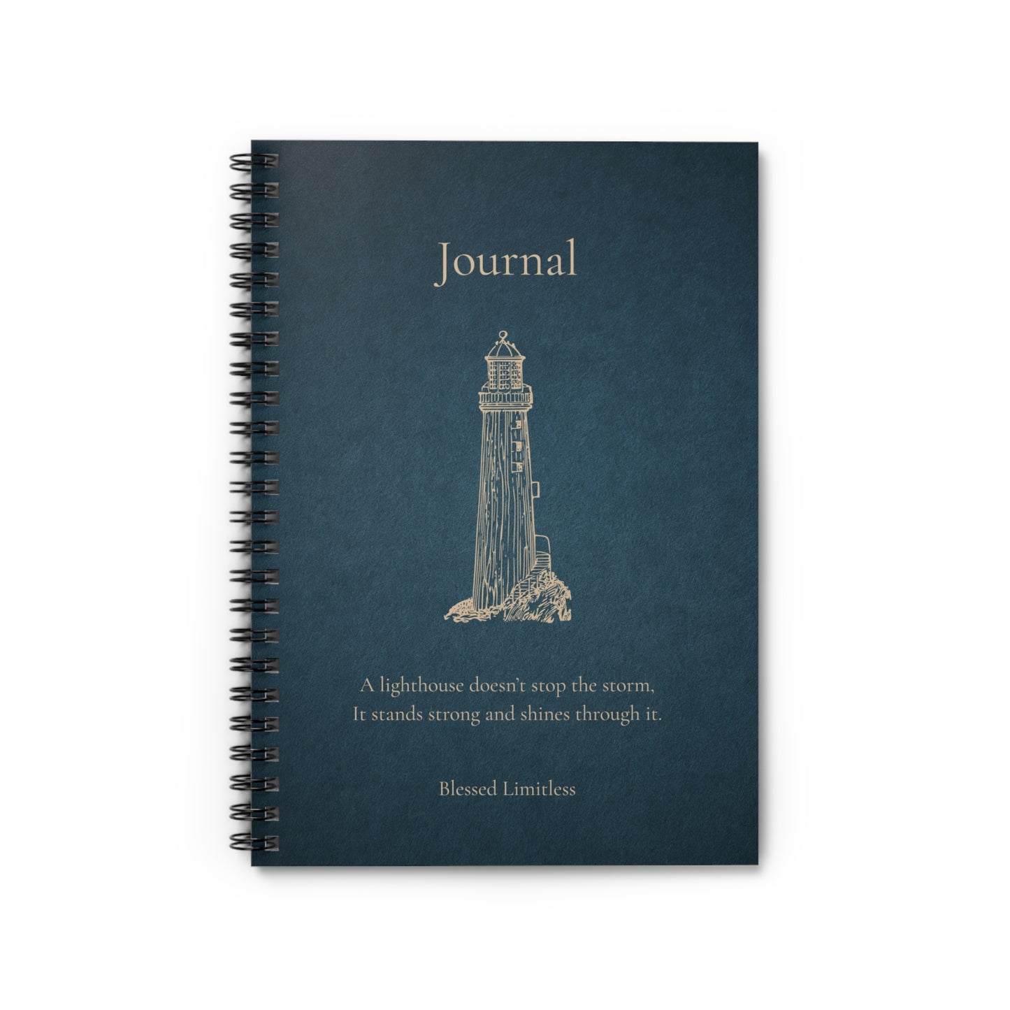 Lighthouse Journal – A Reflection Notebook for Strength & Steadiness