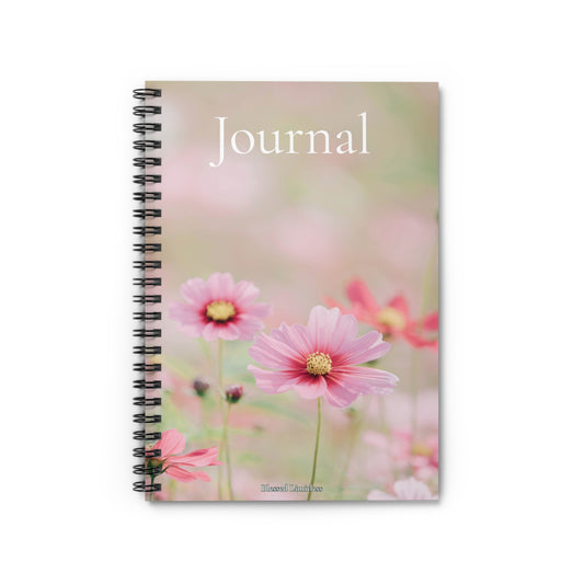 Pink Daisy Spiral Notebook – A Soft Floral Journal for Everyday Writing