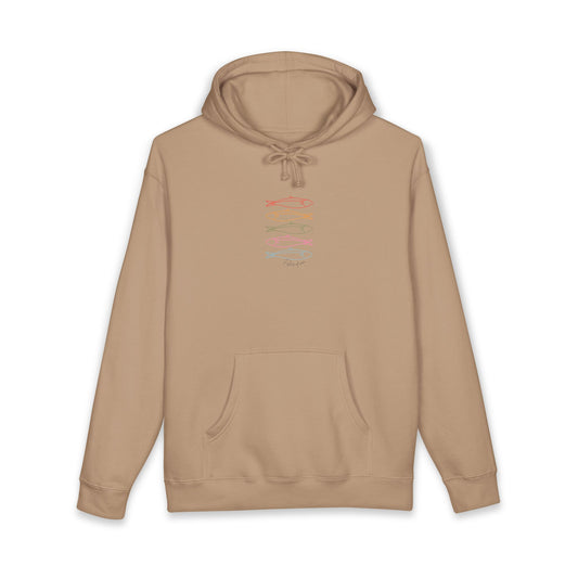 "Fisher of Men" Christian Hoodie – Faith-Based Graphic Pullover -Unisex Heavyweight Hooded Sweatshirt