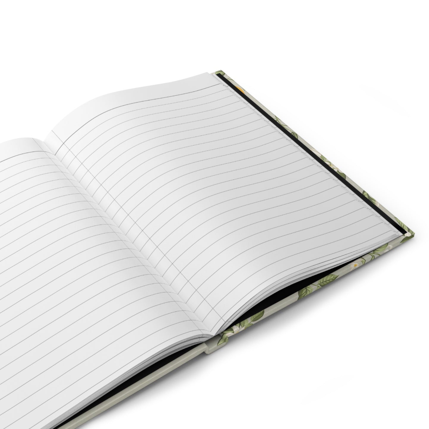 Lemon & Blossoms Hardcover Journal — "Fruits, Flowers & Fine Thoughts"