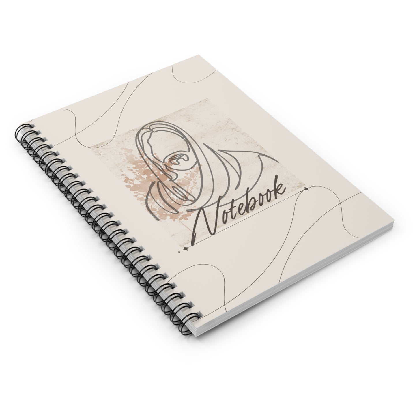 Line Art Jesus Journal – A Faith-Inspired Reflection Notebook