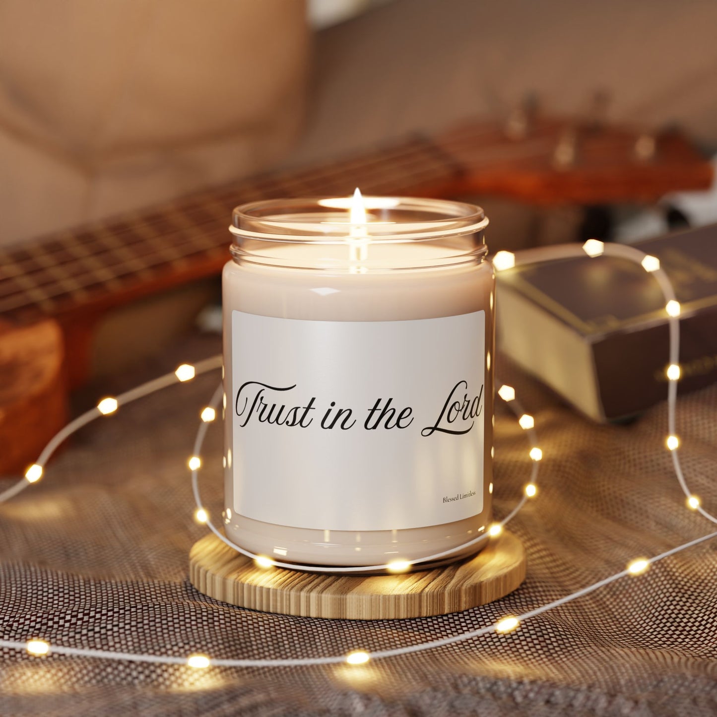 Trust in the Lord Scented Soy Candle, 9oz