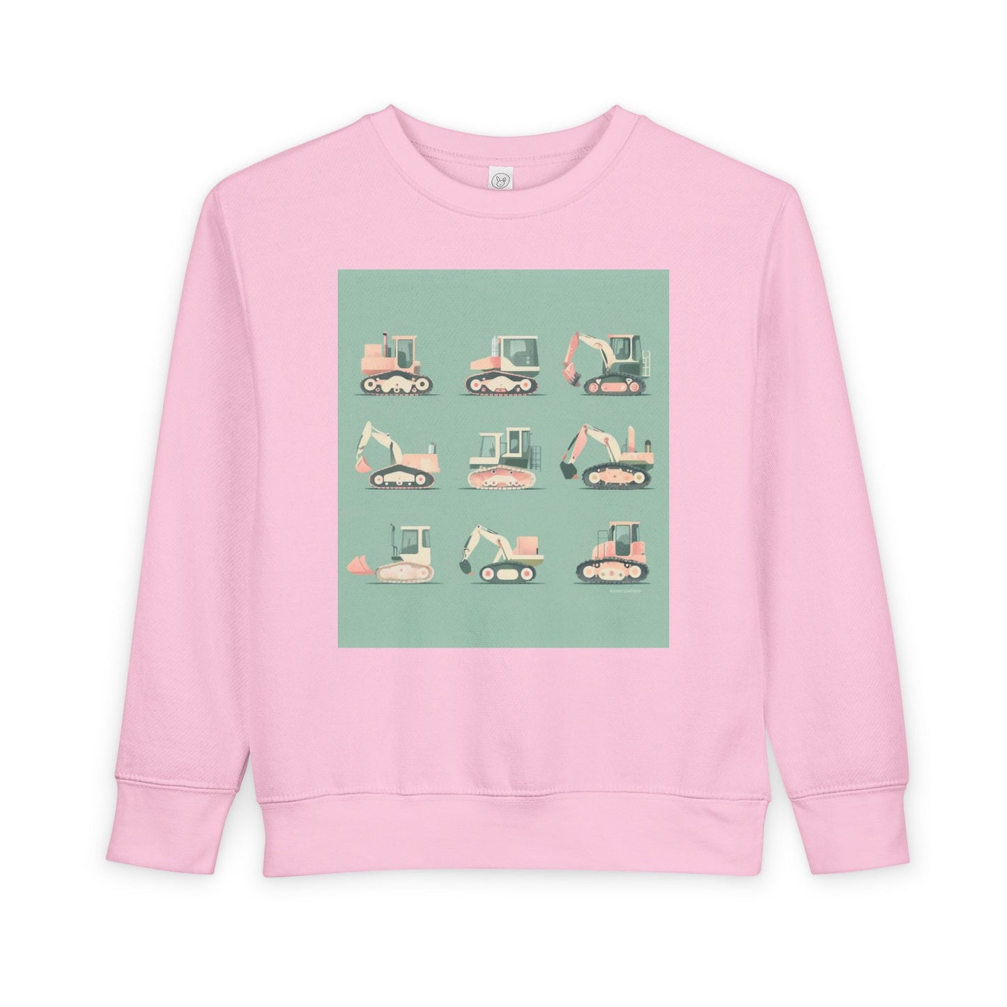 Digger Sweatshirt – Fun Construction Design Toddler Sweatshirt