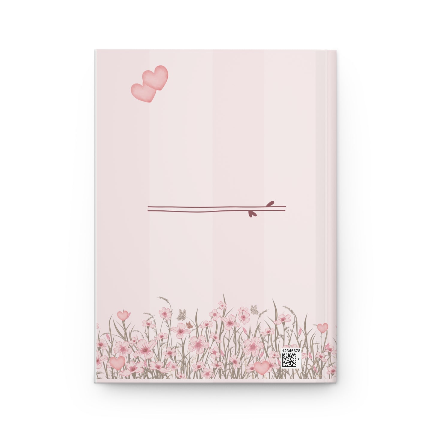 Whispers of the Heart Hardcover Journal — Matte Notebook for Reflections & Gratitude