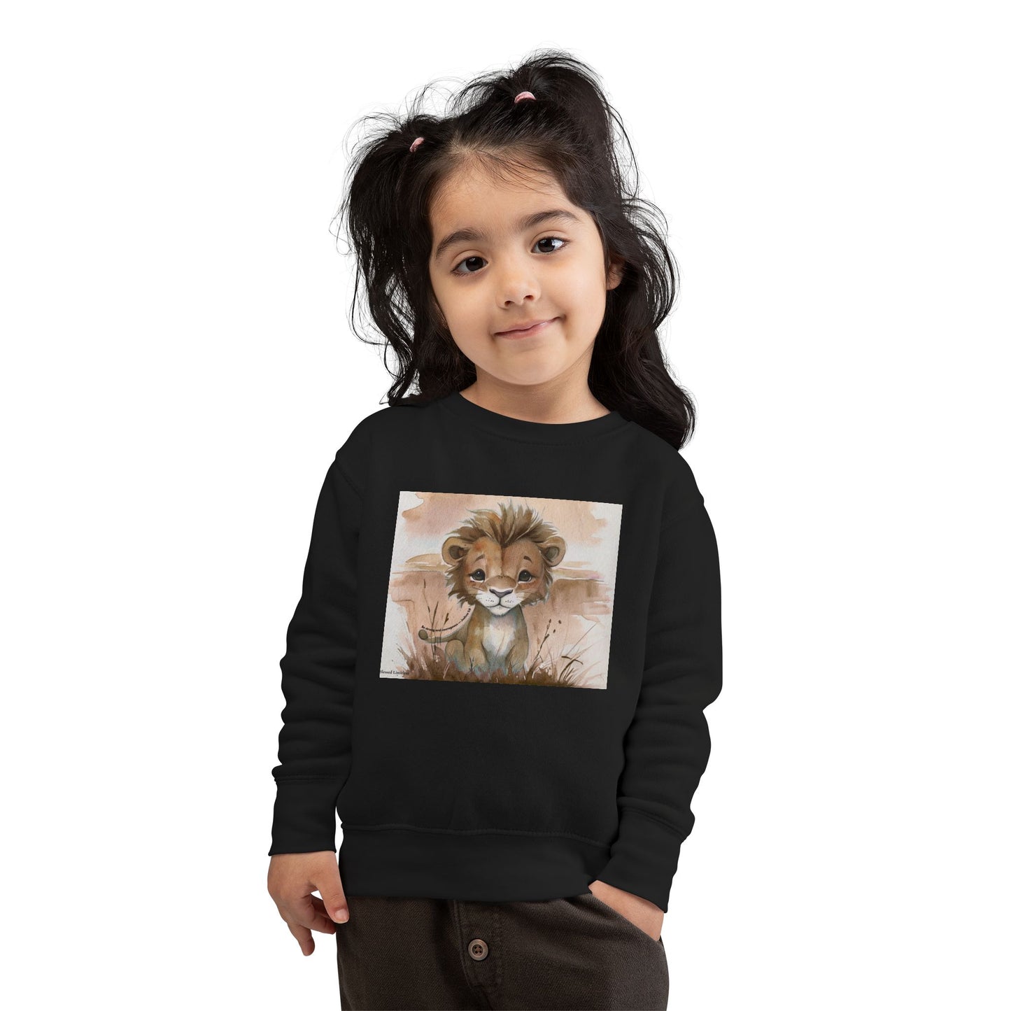 Lion of Judah  – Cute Faith & Identity Statement Toddler Sweatshirt