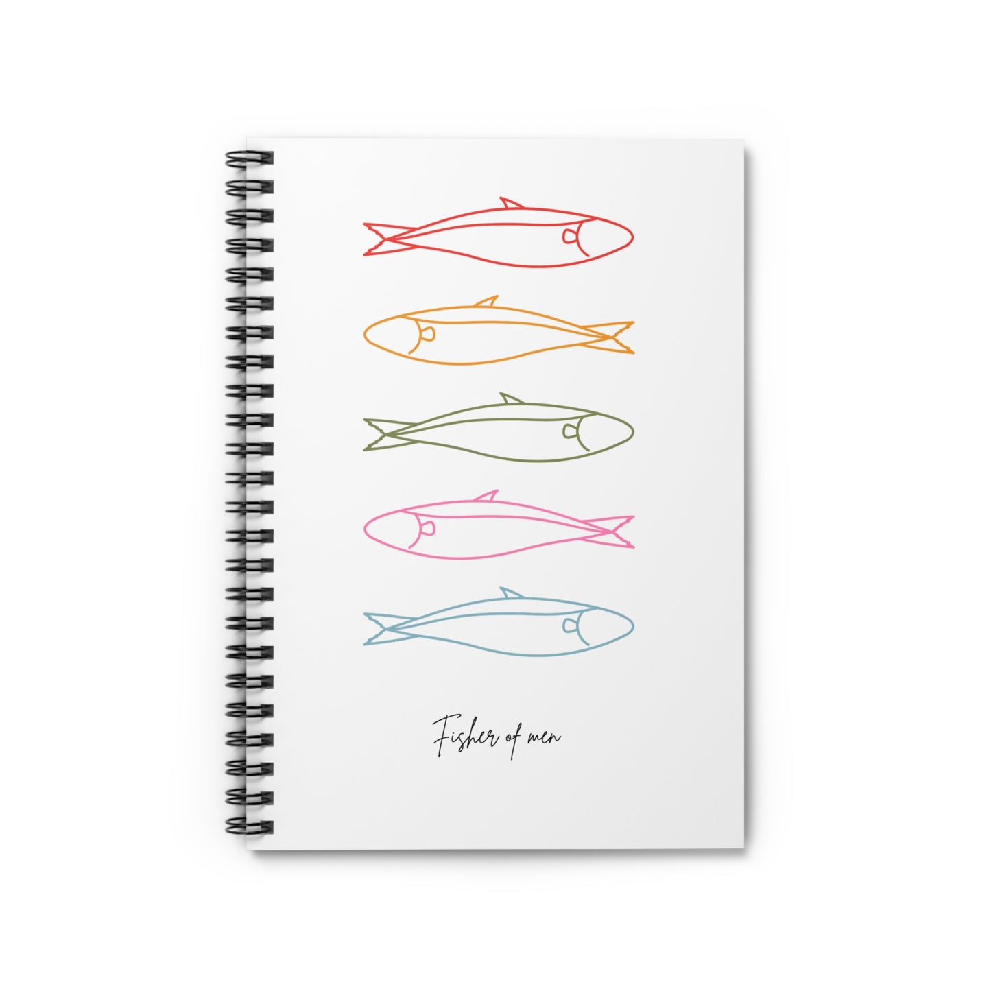 Fishers of Men Spiral Notebook – Christian Faith Journal