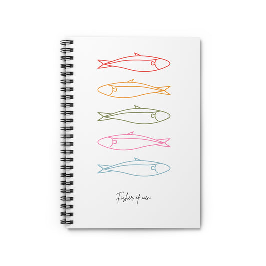 Fishers of Men Spiral Notebook – Christian Faith Journal