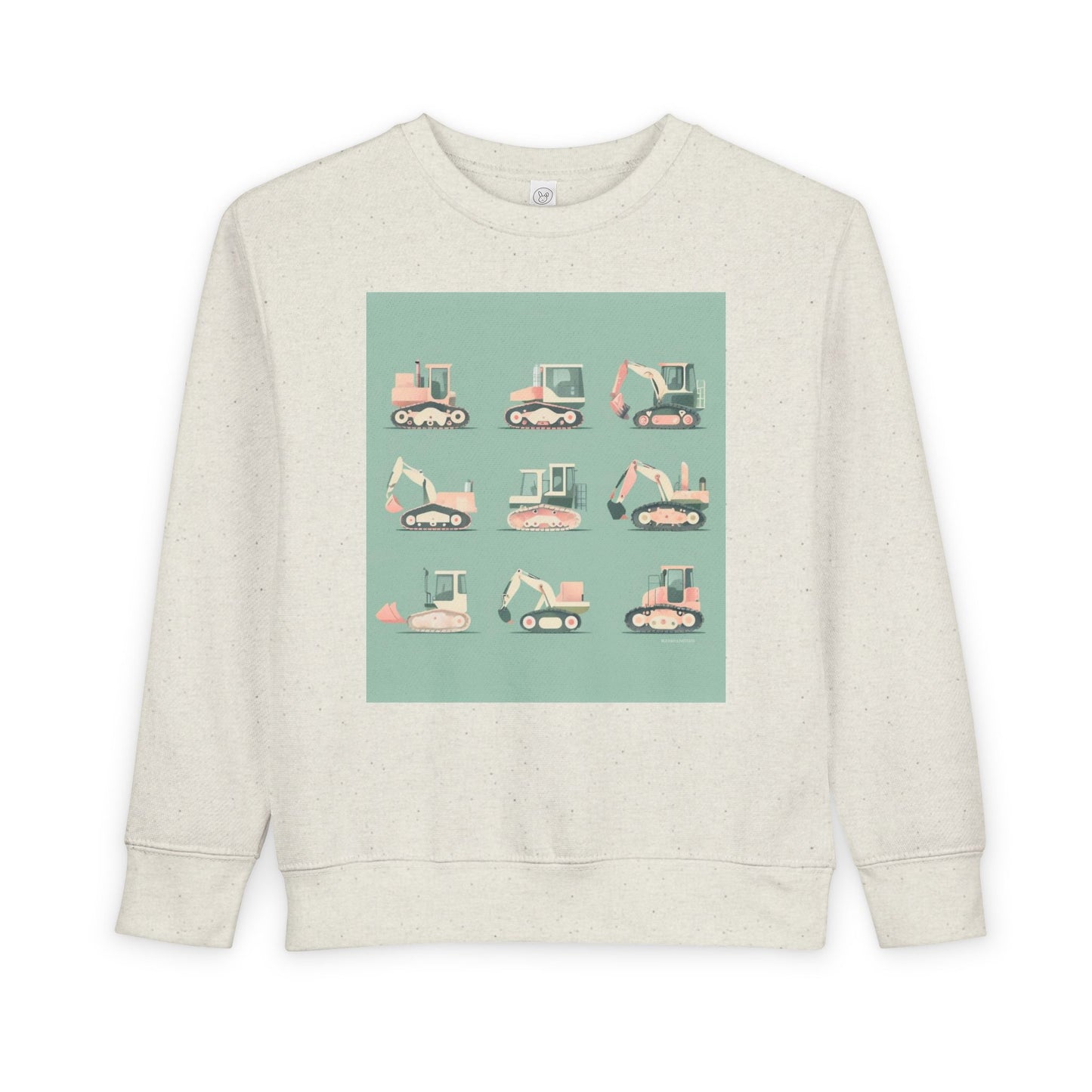 Digger Sweatshirt – Fun Construction Design Toddler Sweatshirt