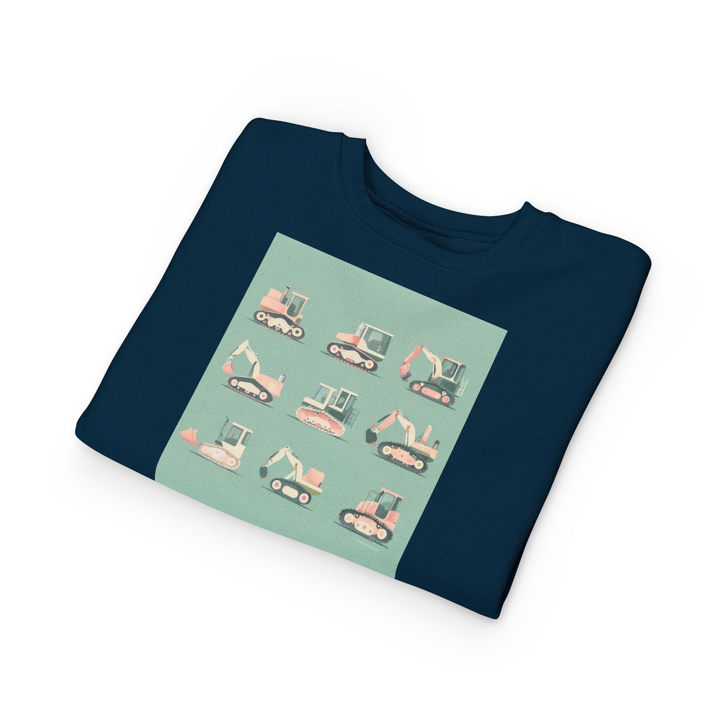 Digger Sweatshirt – Fun Construction Design Toddler Sweatshirt
