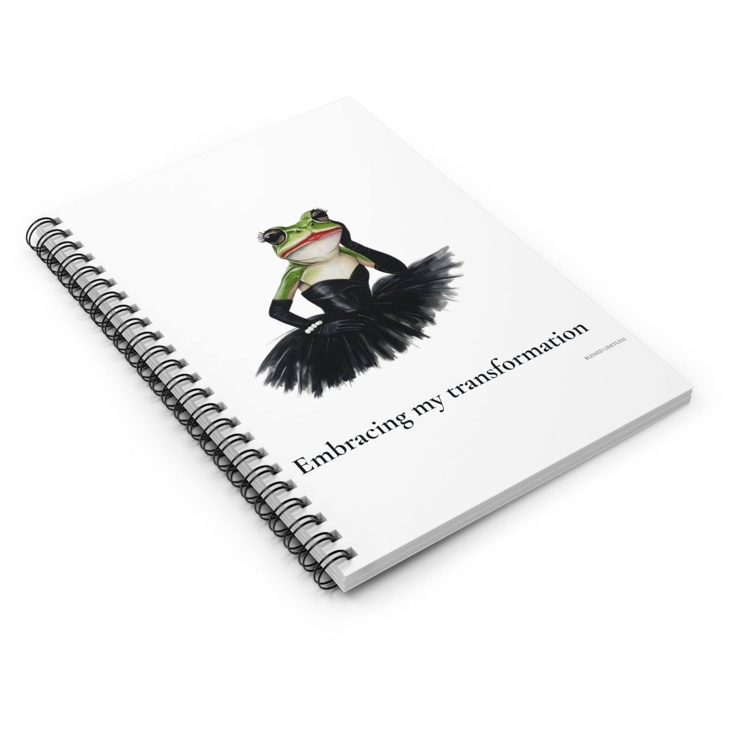 Embracing My Transformation Frog Journal – A Fun & Empowering Notebook