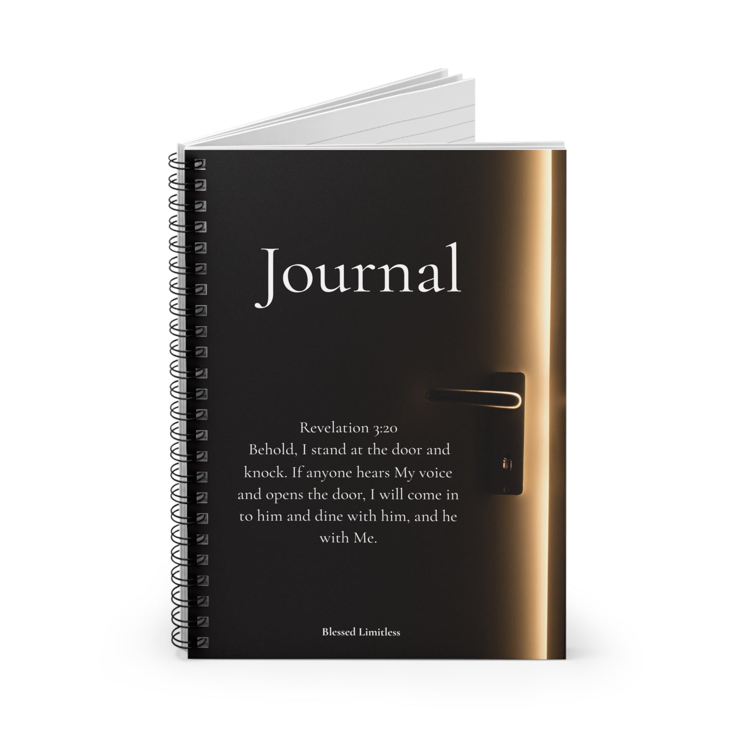 Revelation 3:20 Journal – Faith-Inspired Reflection Notebook