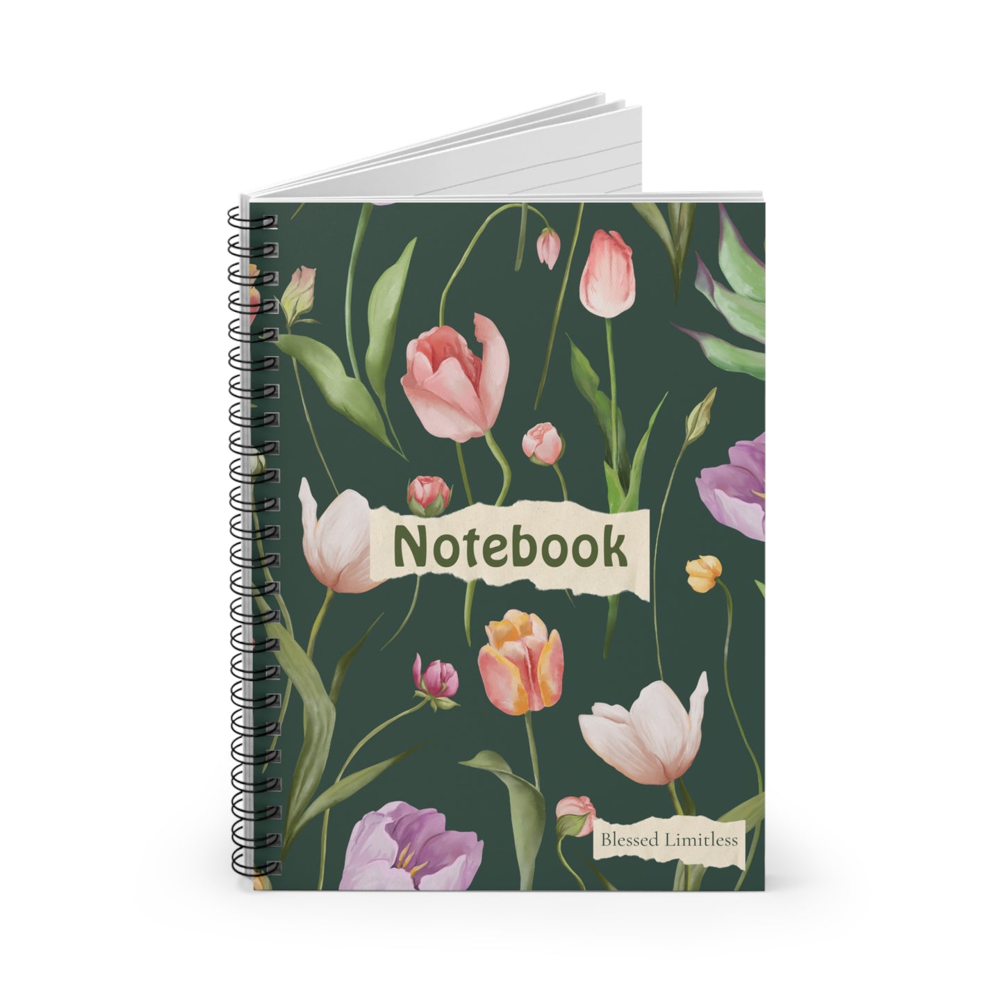 Tulip Floral Journal – A Beautiful Notebook for Everyday Reflection