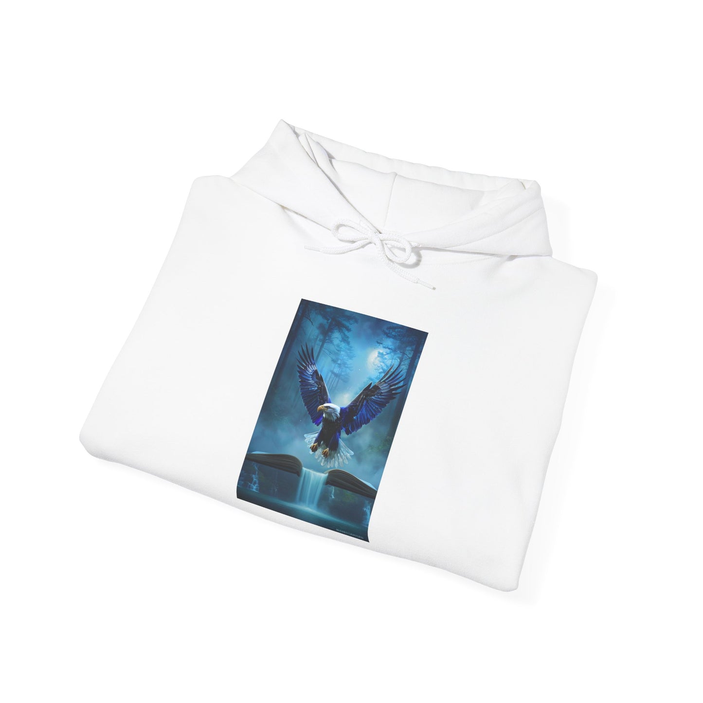 Majestic Eagle Hoodie – A Statement of Freedom & Purpose Unisex Heavy Blend™ Hooded Sweatshirt
