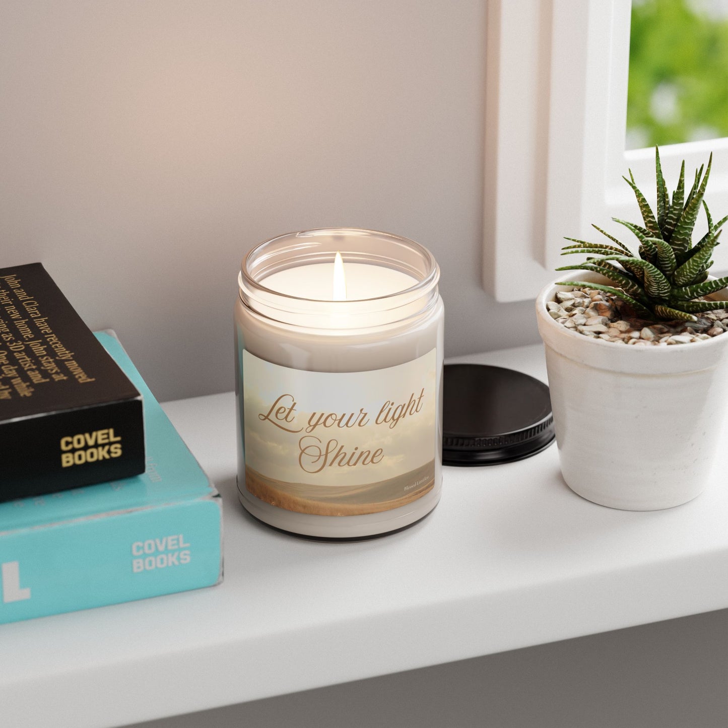 Let your light shine Scented Soy Candle, 9oz