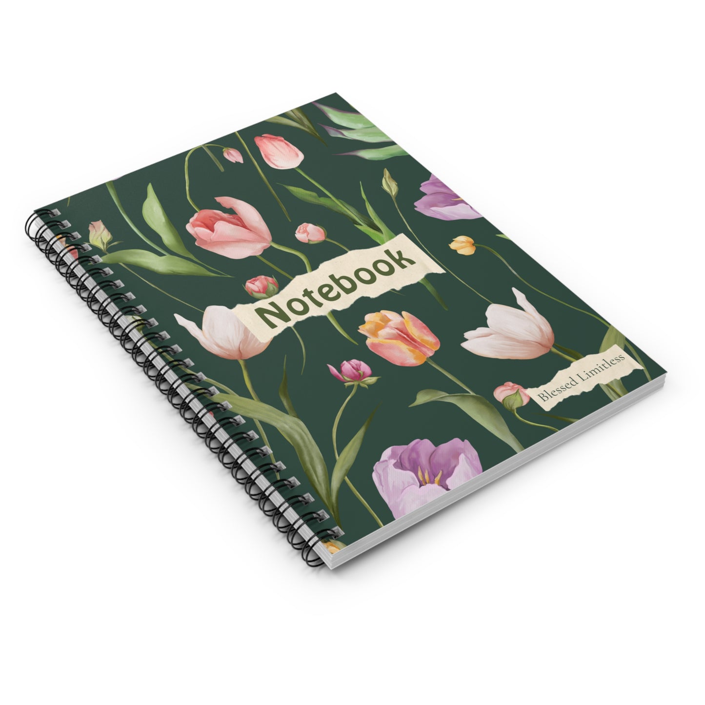 Tulip Floral Journal – A Beautiful Notebook for Everyday Reflection