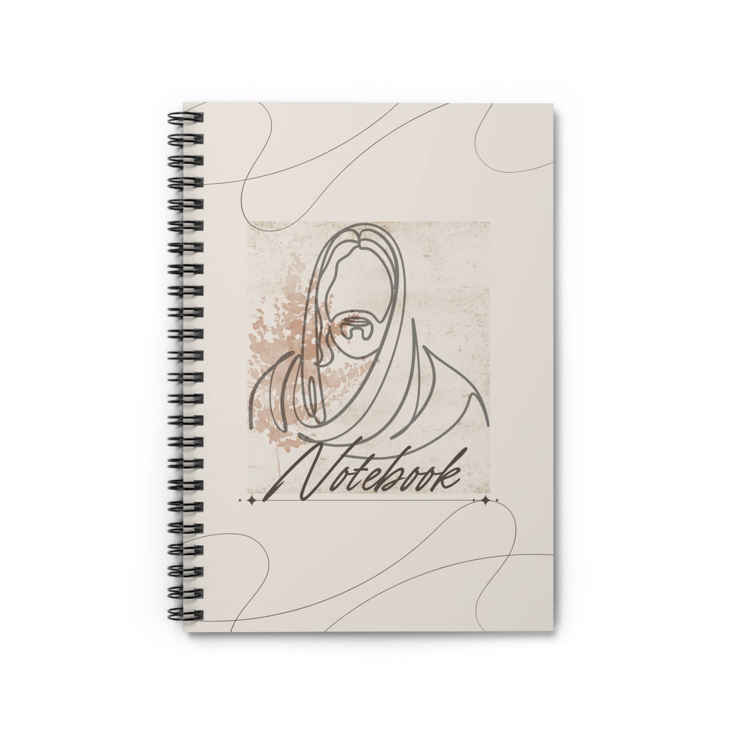Line Art Jesus Journal – A Faith-Inspired Reflection Notebook