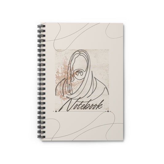 Line Art Jesus Journal – A Faith-Inspired Reflection Notebook