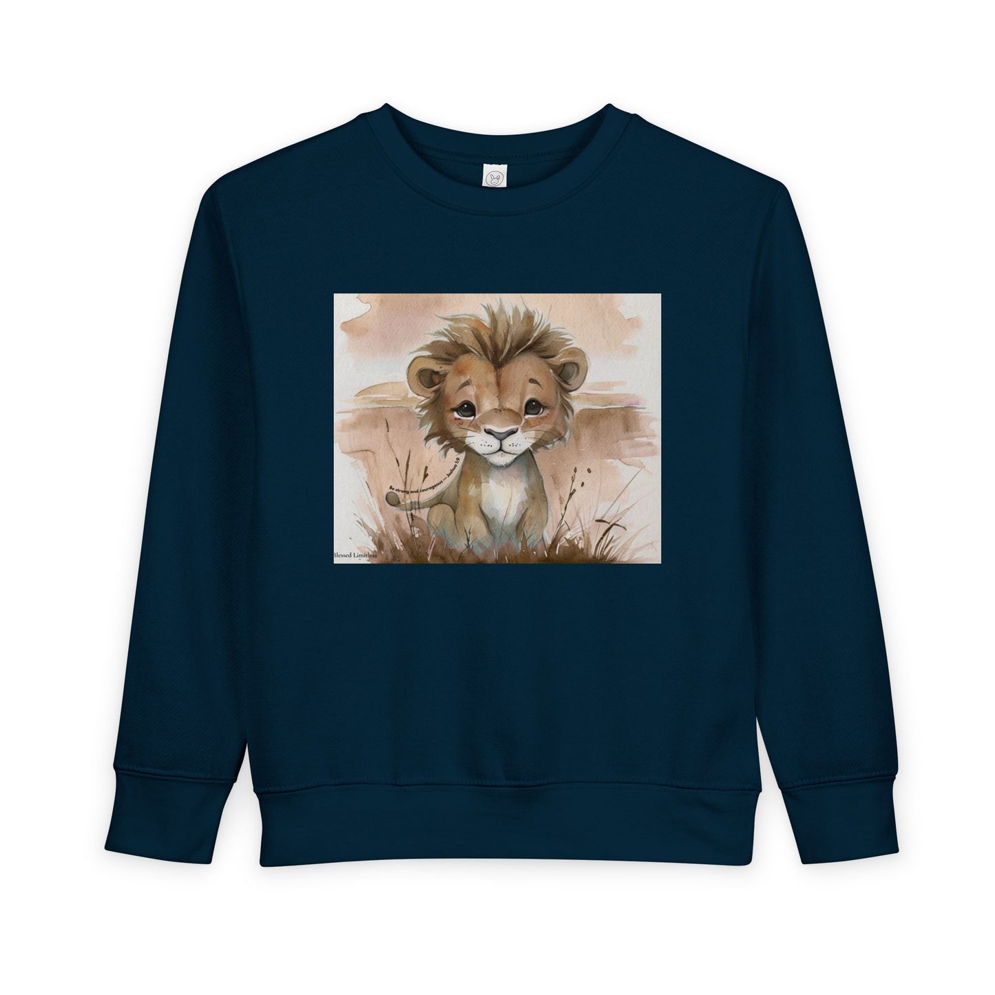 Lion of Judah  – Cute Faith & Identity Statement Toddler Sweatshirt
