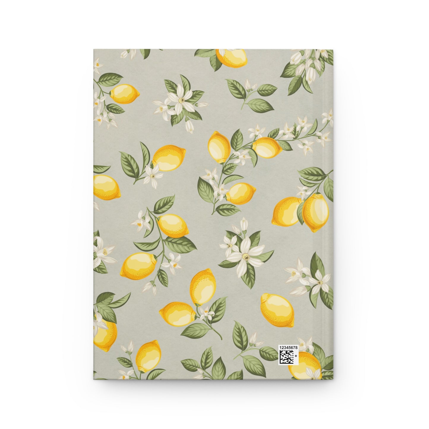 Lemon & Blossoms Hardcover Journal — "Fruits, Flowers & Fine Thoughts"