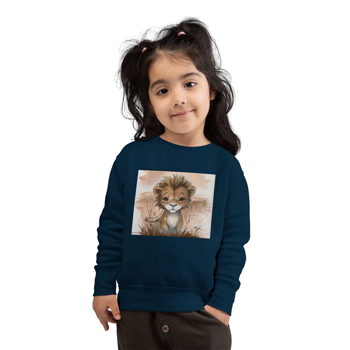 Lion of Judah  – Cute Faith & Identity Statement Toddler Sweatshirt