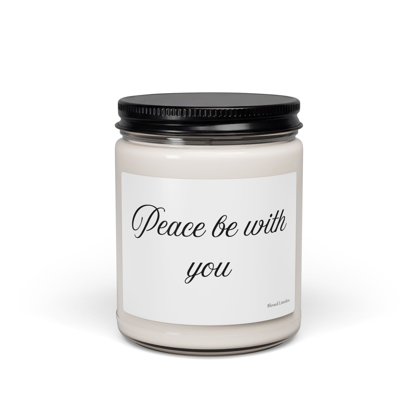 Peace be with you Scented Soy Candle, 9oz