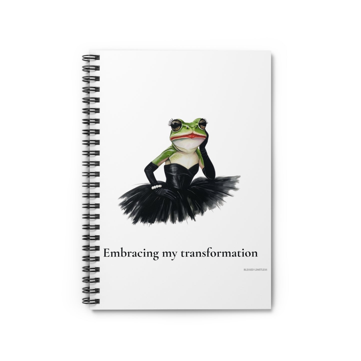 Embracing My Transformation Frog Journal – A Fun & Empowering Notebook