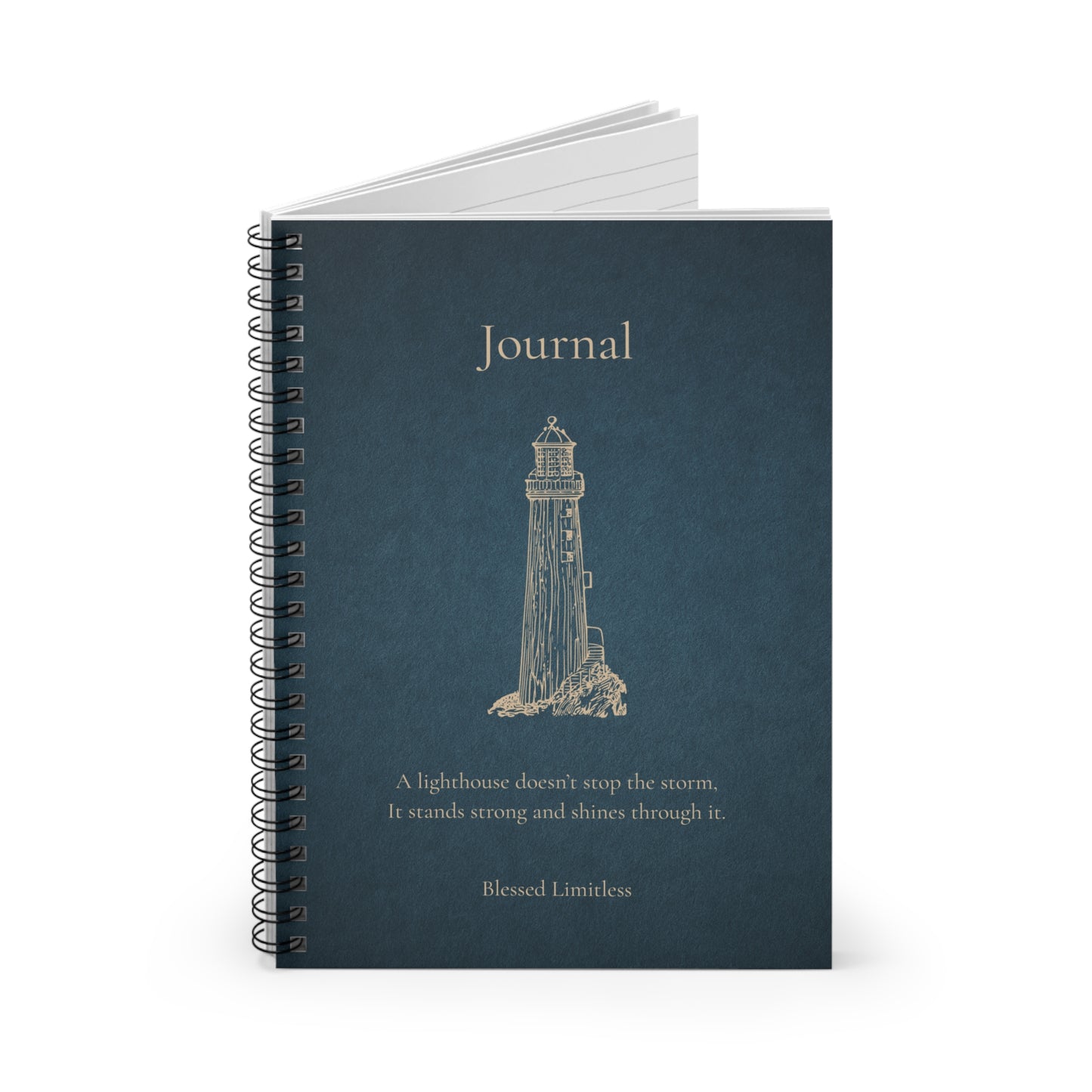 Lighthouse Journal – A Reflection Notebook for Strength & Steadiness