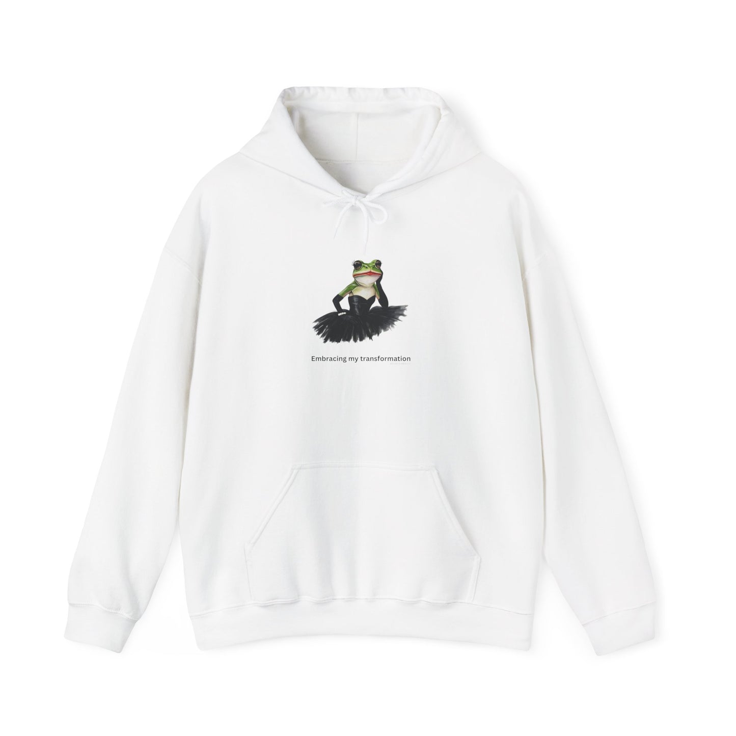 Embracing My Transformation Hoodie – Whimsical Faith & Growth Statement Unisex Heavy Blend™ Hooded Sweatshirt