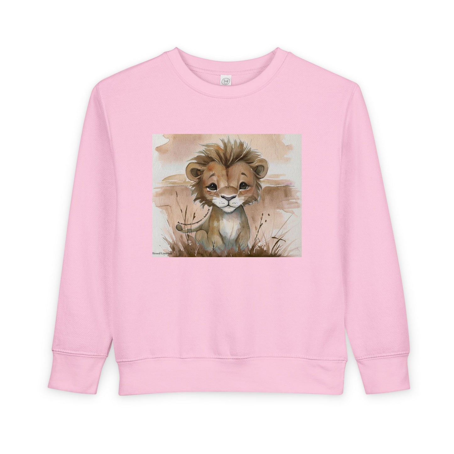 Lion of Judah  – Cute Faith & Identity Statement Toddler Sweatshirt