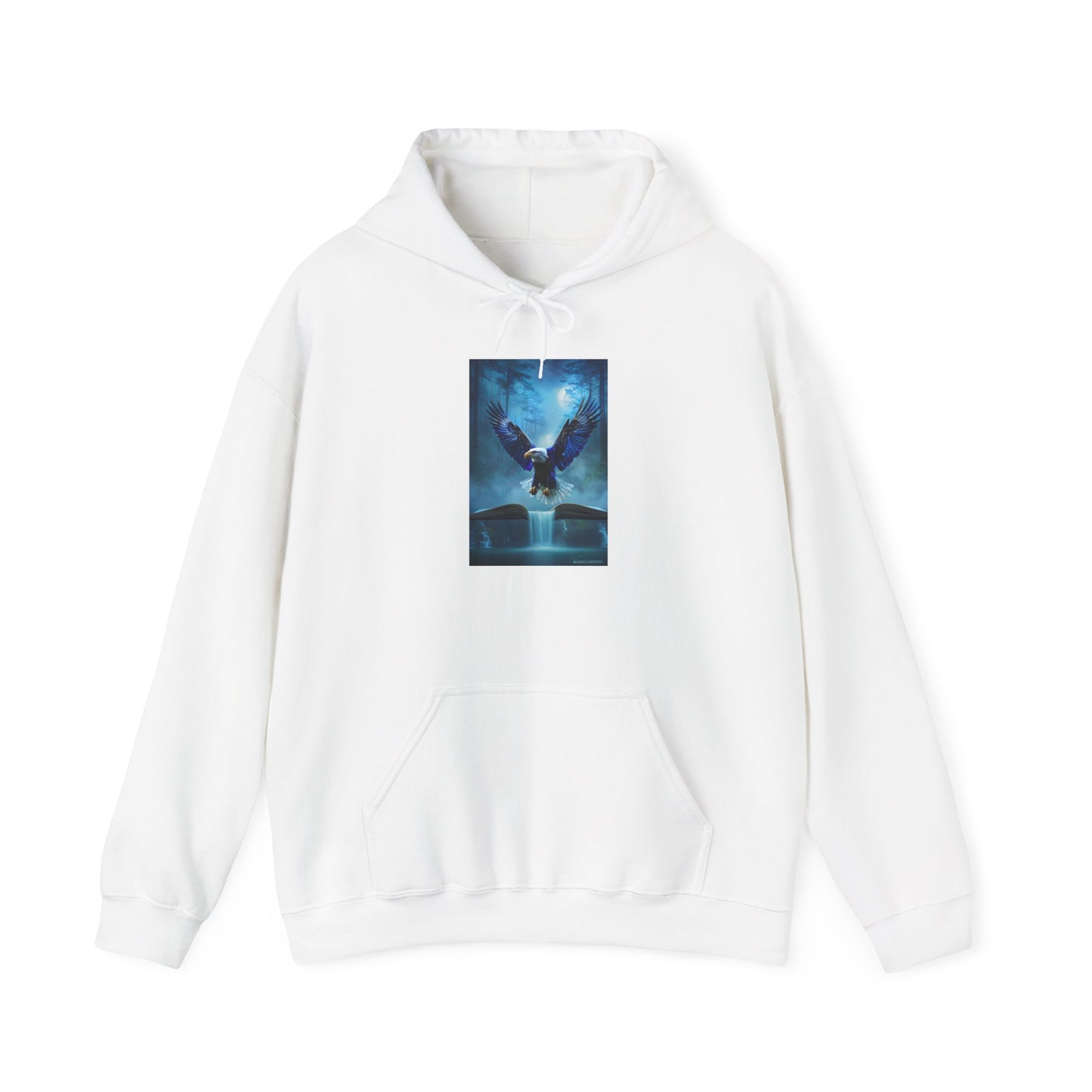 Majestic Eagle Hoodie – A Statement of Freedom & Purpose Unisex Heavy Blend™ Hooded Sweatshirt