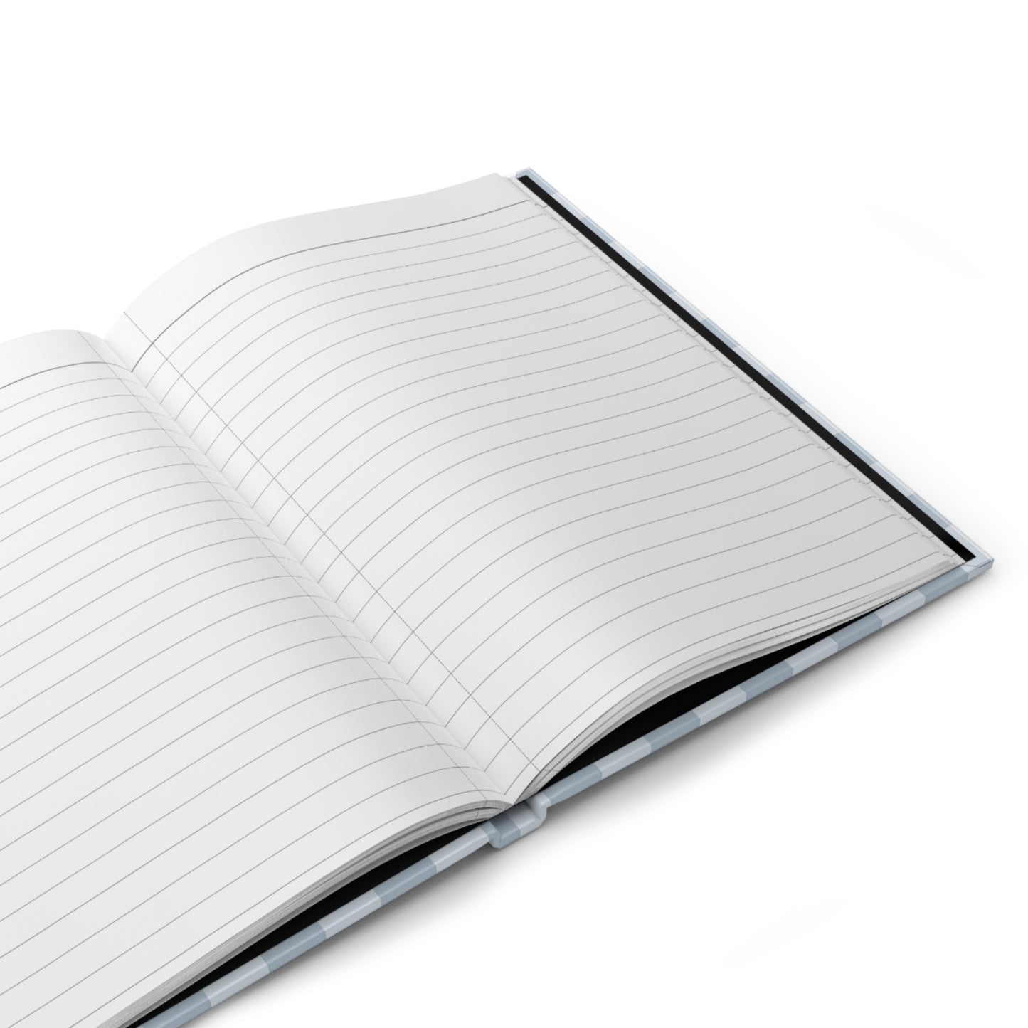Pregnancy Journal — "Whispers While I Wait for You" Blue Buffalo Check Maternity Notebook