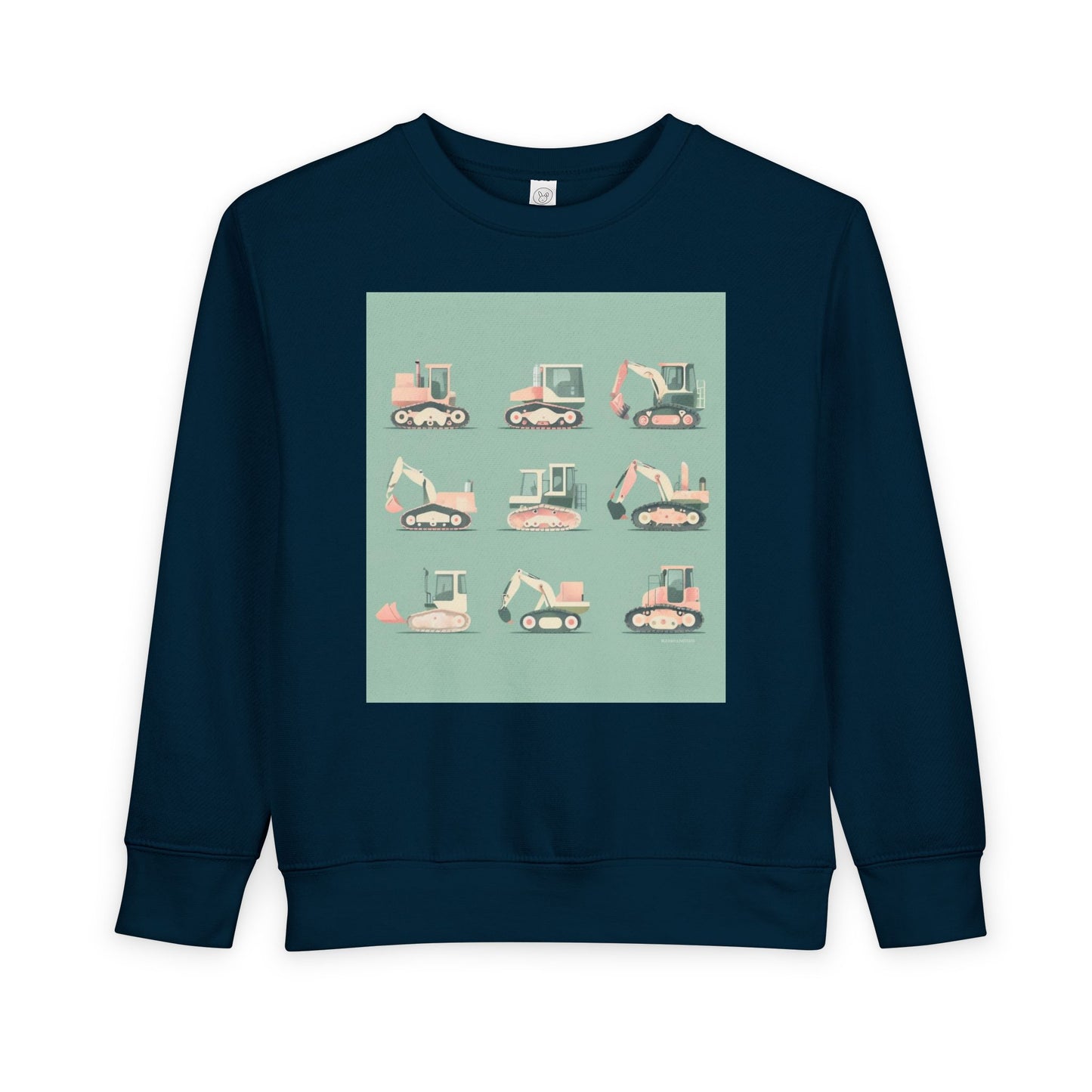 Digger Sweatshirt – Fun Construction Design Toddler Sweatshirt