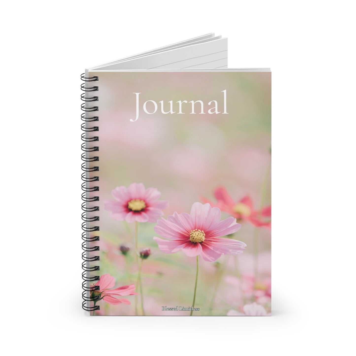 Pink Daisy Spiral Notebook – A Soft Floral Journal for Everyday Writing