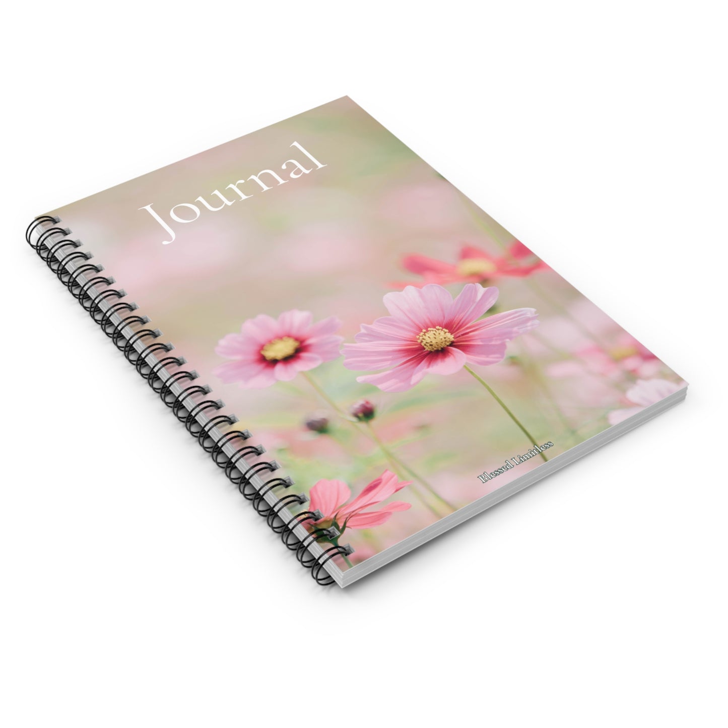Pink Daisy Spiral Notebook – A Soft Floral Journal for Everyday Writing