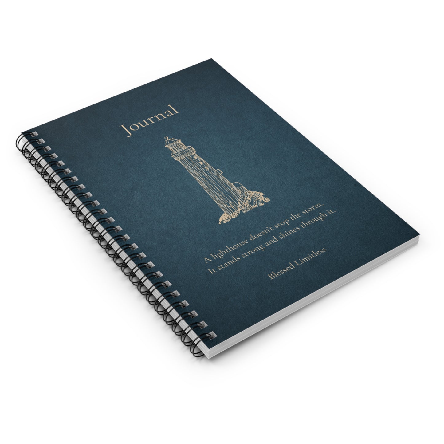 Lighthouse Journal – A Reflection Notebook for Strength & Steadiness