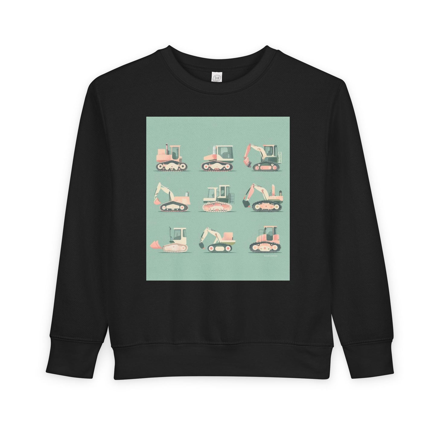 Digger Sweatshirt – Fun Construction Design Toddler Sweatshirt